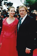Carole Bouquet et Gérard Depardieu, 2001