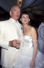 Mariage d'Eddie Barclay et Caroline Giganti, 1988