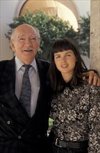 Eddie et Caroline Barclay, vers 1990