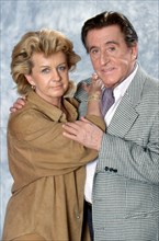 Jean Lefebvre with wife Brigitte, 1992