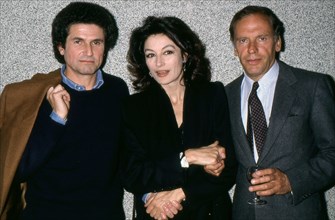 Claude Lelouch, Anouk Aimée et Jean-Louis Trintignant