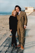 Nicoletta with her partner, 1999