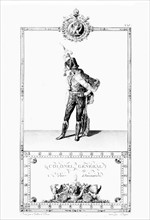 Le Livre du Sacre par Percier et Fontaine : Colonel Général des Hussard.