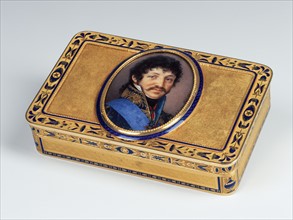 Boîte de présent. Portrait de Joachim Murat