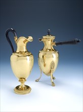 Coffeepot and milk jug from  Empress Josephine's tea-coffee set