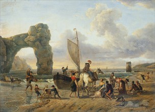 Demarne, Pêcheurs sur la côte normande