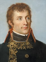 Boze, Lefèvre et Vernet, Le Général Bonaparte et son chef d'état-major le général Berthier à la bataille de Marengo, détail