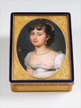 Jean-Urbain Guérin, Portrait de jeune femme parée de perles