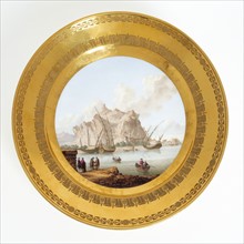 Manufacture de Dihl et Guérhard, Plate: Port of Palermo