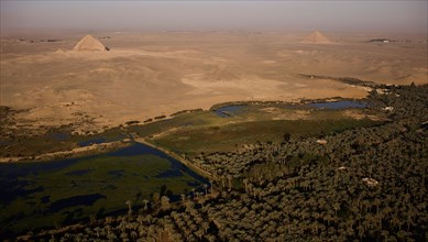 Egypte vue du ciel - Dachour