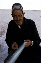 Fabrication et réparation des filets de pêche en Egypte