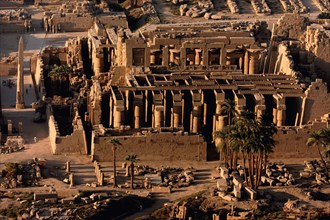 Temple d'Amon à Karnak, salle hypostyle