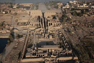 Temple d'Amon à Karnak vu de l'est