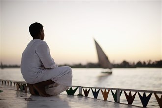 Vie quotidienne au bord du Nil