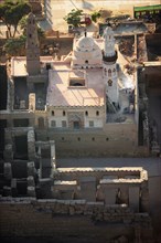 Temple de Louxor, vue aérienne