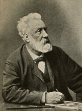 Portrait of French novelist Jules Verne