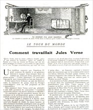 Where and how Jules Verne worked