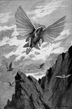 Jules Verne, "Maître du monde", illustration