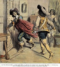 Illustration in 'The Three Musketeers'