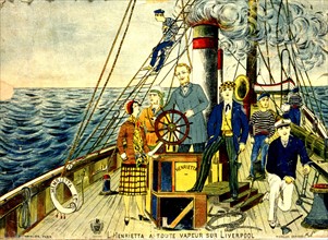 Jules Verne, "Le tour du monde en 80 jours", Jeu de cubes