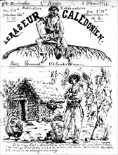 Cover of the newspaper "Raseur calédonien"