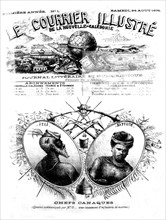 The 1878 insurrection Kanak leaders: Ataï and Baptiste