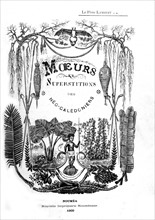 Morals and superstitions of New Caledonians, written by Father Lambert