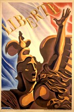 Poster for the liberation, August 1944