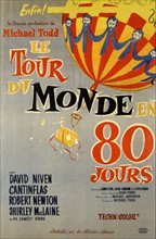 Poster of the movie by Michael Todd 'Around the World in Eighty Days'