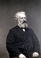 Portrait of French novelist Jules Verne