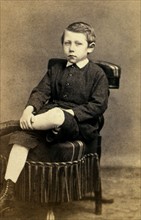 Portrait of Michel Verne as a child