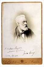 Portrait of French novelist Jules Verne