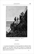 Jules Verne, "Le rayon vert" (frontispice de la conclusion)