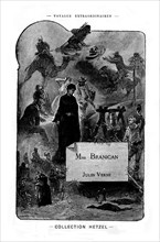 Jules Verne, "Mistress Branican" (frontispice)