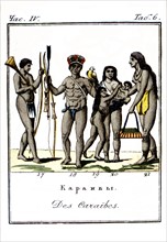Habitants des Caraïbes (1816)