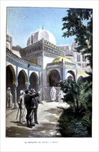 La mosquée du Pacha à Oran, in Jules Verne : "Clovis Dardentor"
