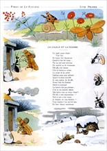 Illustration of La Fontaine's Fables