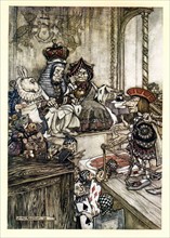 Alice in Wonderland, illustration by Arthur Rackham