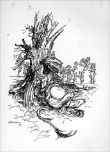 Alice in Wonderland, illustration by Arthur Rackham