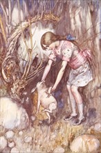 Alice au pays des merveilles, illustration de A.E. Jackson