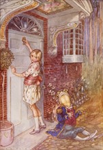Alice in Wonderland, illustration by A.E. Jackson