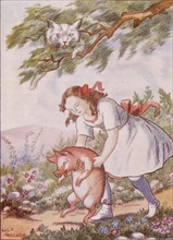 Alice au pays des merveilles, illustration de Lola Anglada