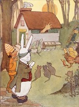 Alice in Wonderland, illustration by Mabel Lucie Attwell