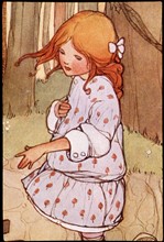 Alice in Wonderland, illustration by Mabel Lucie Attwell
