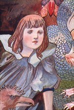 Alice in Wonderland, illustration by Charles Robinson