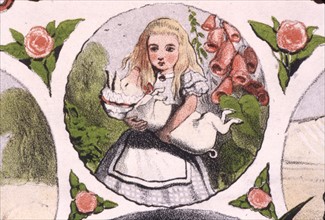 Alice in Wonderland, illustration by Diana Stanley