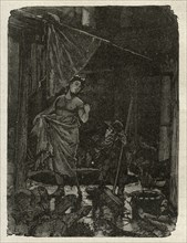Illustration de "Les Travailleurs de la Mer", de Victor Hugo