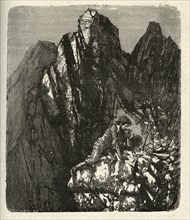 Illustration of "Toilers of the Sea", by Victor Hugo