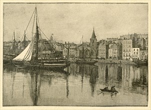 Illustration of "L'archipel de la Manche", by Victor Hugo