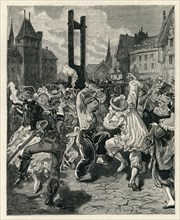 Illustration from 'Le Dernier Jour d'un condamné', by Victor Hugo